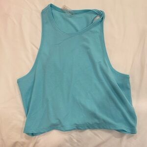 Outdoor voices light blue color size extra small breathable tank top